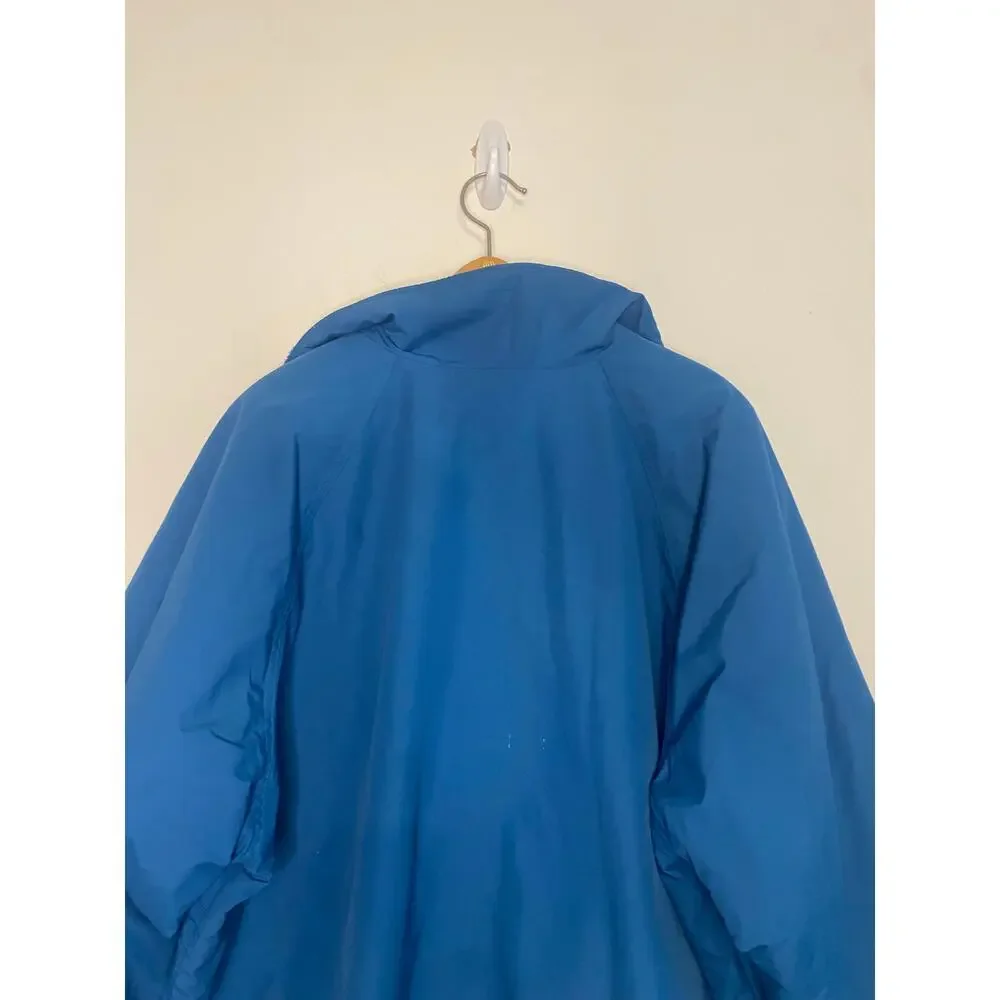 Lands‎ End Mens Chore Coat Barn Jacket Heavy Fleece Lined Teal Large Aircore 200